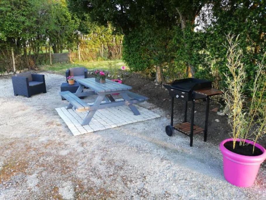 Maison Charentaise A La Campagne Becheresse Ngoại thất bức ảnh